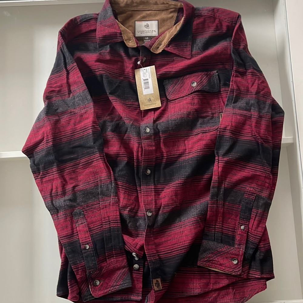Legendary Whitetails flannel long sleeve shirt.